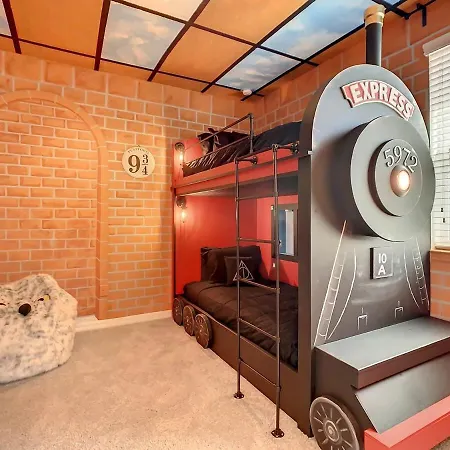 Awesome 6Br By Disney With Theme & Game Rm Pool